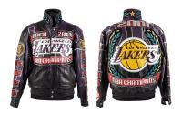 Ladies Los Angeles Lakers Elite Back 2 Back Championship Jacket by Premiere Sports Apparel Designer Jeff Hamilton