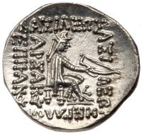 Parthian Kingdom. Mithradates II, Silver Drachm (4.18g), ca. 121-91 BC - 2