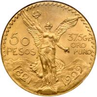 Mexico. 50 Pesos, 1929