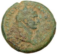 Tiberias in Galilaea. Trajan. Ã 28 (16.16 g), AD 98-117