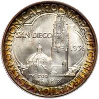 1936-D San Diego Half Dollar - 2