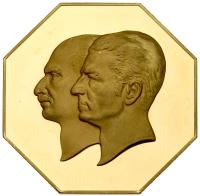Iran. "Bank Melli 50th Anniversary" Gold Proof Medal, MS2535 (1976)