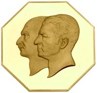 Iran. "Bank Melli 50th Anniversary" Gold Proof Medal, MS2535 (1976)