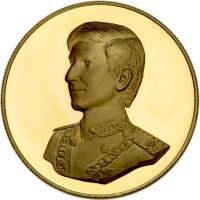 Iran. Gold Medal, MS2536 (1977)