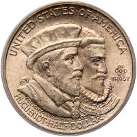 1924 Huguenot-Walloon Half Dollar