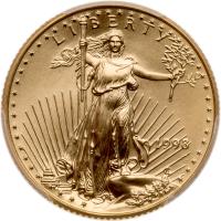 1998 $10 Gold Eagle Â¼ oz