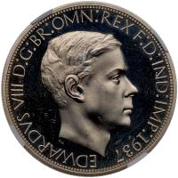 Australia. 1937 dated Edward VIII Fantasy Crown of Five Shillings - 2