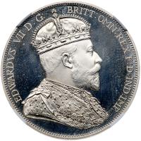 Cyprus. 1901-dated Edward VII model 36 Piastres