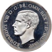 Great Britain. 1936-dated Edward VIII 'Crown' or Five Shillings