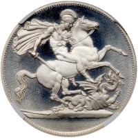 Great Britain. 1937-dated Edward VIII Crown or Five Shillings PF67 Ultra Cameo - 2