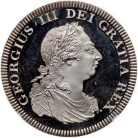 Jersey. 1808-dated George III Pattern Crown or Five Shillings