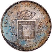 Portuguese India-Goa. Rupia, 1881 - 2