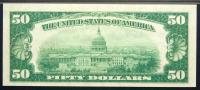 1929, $50 Federal Reserve Bank Note Kansas City - 2