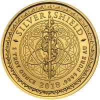 2018 Freedom Girl. One Troy Ounce .9999 Gold Brilliant Uncirculated - 2