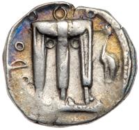 Bruttium. Kroton. Ca. 510-480 BC. Silver Stater (8.02g)