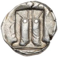 Bruttium. Kroton. Ca. 510-480 BC. Silver Stater (8.02g) - 2