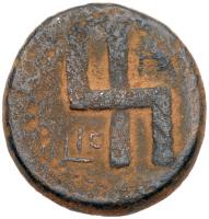 City Coins of Israel. Gaza. Uncertain ruler. AE 21 (9.75 g), 1st century BC. - 2