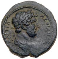 City Coins of Israel. Gaza. Hadrian, AD 117-138. AE 25 mm (11.91 g)