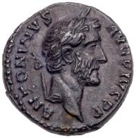 Antoninus Pius. Silver Denarius (3.43 g), AD 138-161