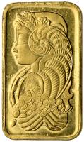 Swisse One Troy Ounce Pamp Gold Bar 999.9 Fine - 2