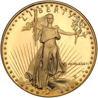 1986-W. $50.00 American Gold Eagle Gem Proof
