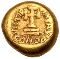 Constans II. Gold Solidus (4.15 g), 641-668 - 2