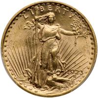 1923 $20 St. Gaudens