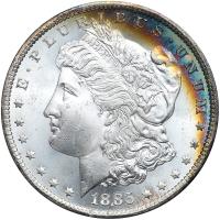 1885-CC Morgan $1