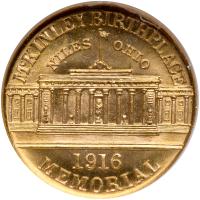 1916 McKinley Gold $1 - 2