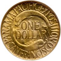 1915-S Panama-Pacific Gold $1 - 2