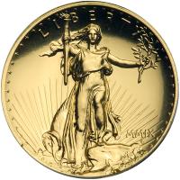 2009-W. Ultra High Relief Double Eagle Gold Coin