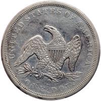 1860-O Liberty Seated $1 - 2