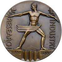 1933 Chicago Century of Progress International Expo Bronze Medal 38 mm
HK-463 Rarity 2