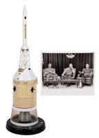 North American Aviation, Inc. Apollo Spacecraft Model by The Walter J. Hyatt Corporation of the Command/Service Module with Esca