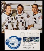 Apollo 7: Crew Signed Cover, Walt Cunningham, Donn Eisele and Wally Schirra