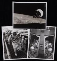 Gemini 6A: Wally Schirra and Tom Stafford 143 Vintage Original B&W 8 x 10 Photos. Rendezvous Mission with Gemini 7