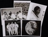 Apollo 8: Frank Borman, Jim Lovell, Bill Anders. 112 Vintage Original B&W Stills from First Mission Orbiting the Moon, Lunar Ima