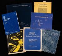 12 Scarce, Hard to Find UFO Publications from the Collection of George McClelland. 1st Edition "Hollow Earth", "UFO Contact From