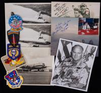 Militaria: Including an Outstanding Signed Portrait by Norman Scharzkopf, Signed Flying Tigers Formation by Pilot R.T. Smith