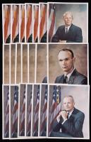 10 Sets of Apollo 11 Astronaut Portrait Lithographs