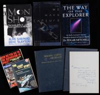 Paul Roales Collection of Signed Histories and Biographies all Related to Space Exploration, Bill Pogue, Ed Mitchell, Alan Shepa