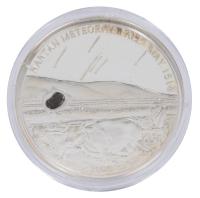 Nantan Meteorite, 2006 Republic of Palau $5 Silver Coin