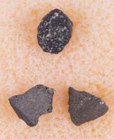 Three Carbonado Black Diamonds From Space