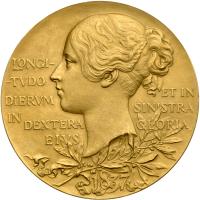 Great Britain. Diamond Jubilee Gold Medal, 1897 - 2