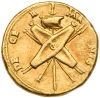 Nero Claudius Drusus, brother of Tiberius, died 9 BC. Gold Aureus (7.81g) - 2