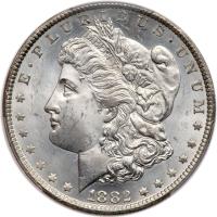 1882-CC Morgan $1