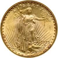 1925 $20 St. Gaudens