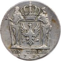 German States: Prussia. Taler, 1793-A - 2