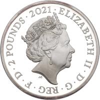 Great Britain. 2 Pounds, 2021