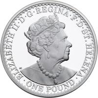 Great Britain. One Pound, 2022